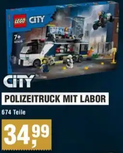 Handelshof Lego city polizeitruck mit labor Angebot
