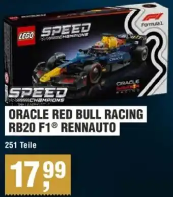 Handelshof Lego speed oracle red bull racing rb20 f1 rennauto Angebot