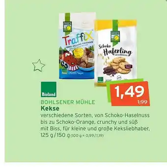 Naturgut Bioland Bohlsener Mühle Kekse Angebot