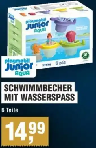 Handelshof Playmobil junior aqua schwimmbecher mit wasserspass Angebot