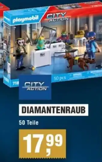 Handelshof Playmobil city action diamantenraub Angebot
