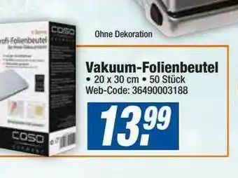 HEM Expert Caso Vakuum-folienbeutel Angebot