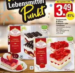 WEZ Coppenroth & Wiese Cafeteria oder Landhaus Angebot