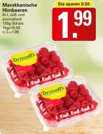 WEZ Marokkanische Himbeeren Angebot