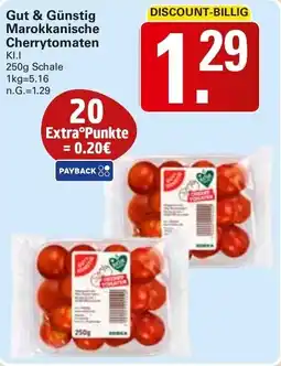 WEZ Gut & Günstig Marokkanische Cherrytomaten Angebot