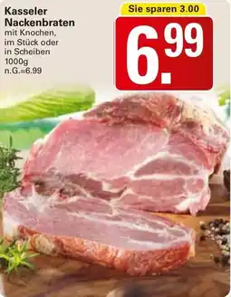 WEZ Kasseler Nackenbraten Angebot