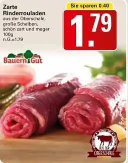 WEZ Bauern Gut Zarte Rinderrouladen Angebot