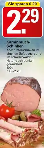 WEZ Kaminrauch- Schinken Angebot