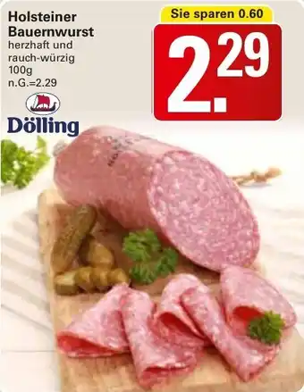 WEZ Holsteiner Bauernwurst Angebot