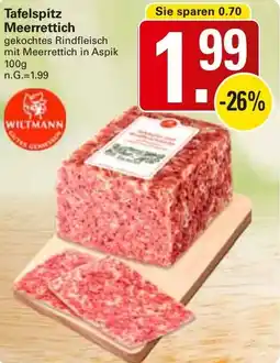 WEZ Tafelspitz Meerrettich Angebot