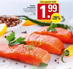 WEZ Frische Lachsfilets Angebot