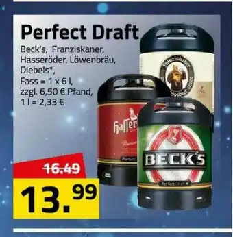 Logo Getränkemarkt Perfect Draft Angebot