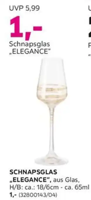 Mömax Schnapsglas „ELEGANCE" Angebot