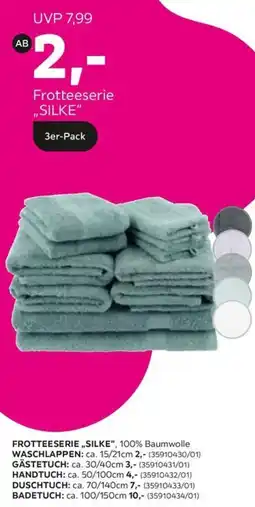 Mömax Frotteeserie „SILKE" 3er-Pack Angebot