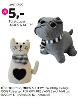Mömax Türstopper „MOPS & KITTY" Angebot