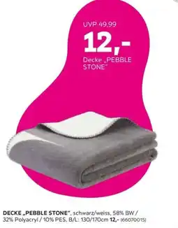 Mömax Decke „PEBBLE STONE" Angebot
