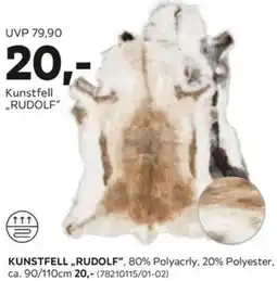 Mömax Kunstfell „RUDOLF" Angebot
