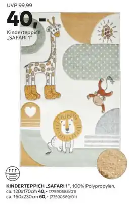 Mömax Kinderteppich SAFARI 1" Angebot