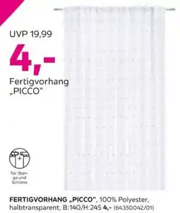 Mömax Fertigvorhang ,,PICCO" Angebot