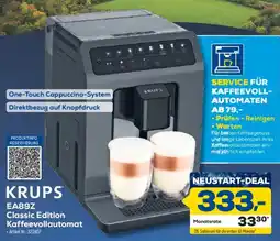 Euronics Berlet KRUPS EA89Z Classic Edition Kaffeevollautomat Angebot