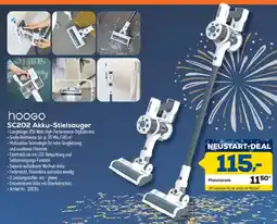 Euronics Berlet hoogo SC202 Akku-Stielsauger Angebot