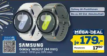 Euronics Berlet SAMSUNG Galaxy Watch7 (44 mm) Angebot