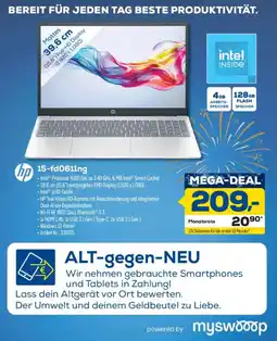 Euronics Berlet hp Notebook 15-fd0611ng Angebot
