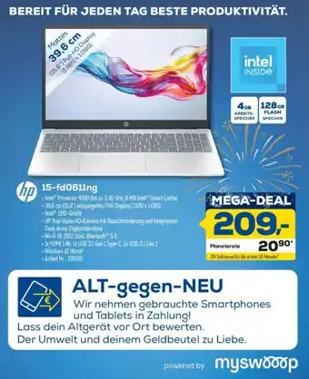 Euronics Berlet hp Notebook 15-fd0611ng Angebot