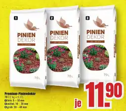B1 Discount Baumarkt Premium-Piniendekor Angebot