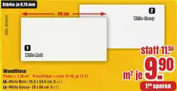 B1 Discount Baumarkt Wandfliese Angebot