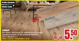 B1 Discount Baumarkt Laminat Angebot