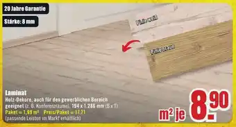 B1 Discount Baumarkt Laminat Angebot