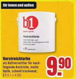 B1 Discount Baumarkt b1 Vorstreichfarbe Angebot