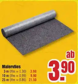 B1 Discount Baumarkt Malervlies Angebot