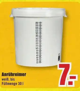 B1 Discount Baumarkt Anrühreimer Angebot