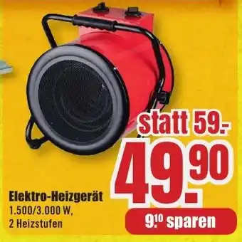 B1 Discount Baumarkt Elektro-Heizgerät Angebot