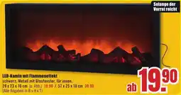 B1 Discount Baumarkt LED-Kamin mit Flammeneffekt Angebot