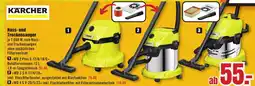 B1 Discount Baumarkt KARCHER Nass- und Trockensauger Angebot