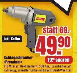 B1 Discount Baumarkt Schlagschrauber >>Premium<< Angebot