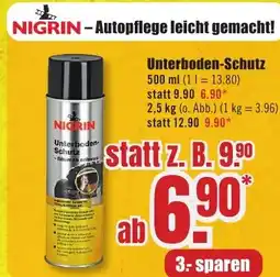 B1 Discount Baumarkt NIGRIN Unterboden-Schutz Angebot