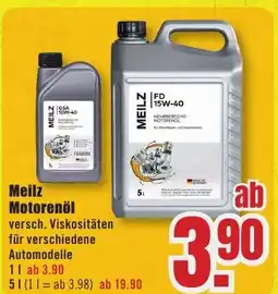 B1 Discount Baumarkt Meilz Motorenöl Angebot