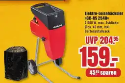B1 Discount Baumarkt Einhell Elektro-Leisehäcksler "GC-RS 2540" Angebot