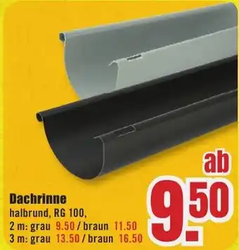 B1 Discount Baumarkt Dachrinne Angebot