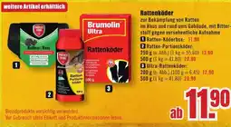B1 Discount Baumarkt Rattenköder Angebot