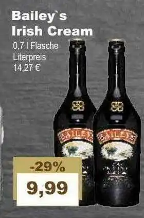 Bilgro Bailey's Irish Cream Angebot