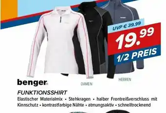 Hervis Benger Funktionsshirt Angebot