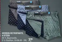Handelshof HERREN-RETROPANTS, 4 STÜCK Angebot