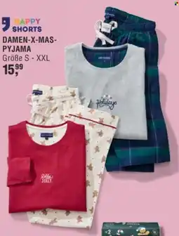 Handelshof HAPPY SHORTS DAMEN-X-MAS- PYJAMA Angebot