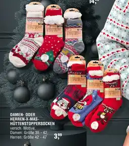 Handelshof DAMEN- ODER HERREN-X-MAS- HÜTTENSTOPPERSOCKEN Angebot