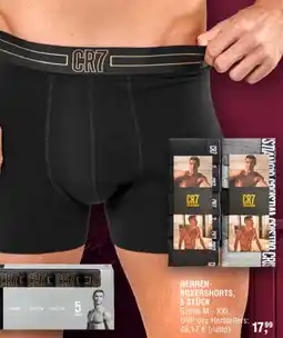 Handelshof CR7 HERREN- BOXERSHORTS, 5 STÜCK Angebot